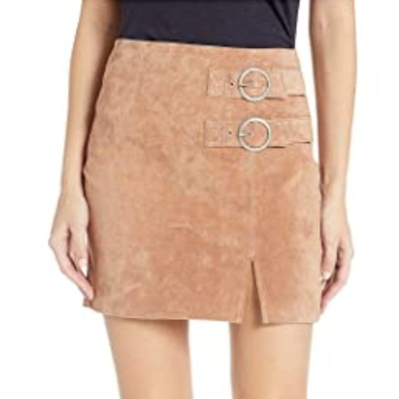 Blank NYC Dresses & Skirts - Blank NYC Suede Skirt w/ Double Buckle 31